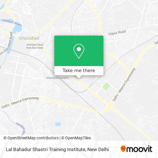 Lal Bahadur Shastri Training Institute map