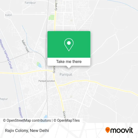 Rajiv Colony map