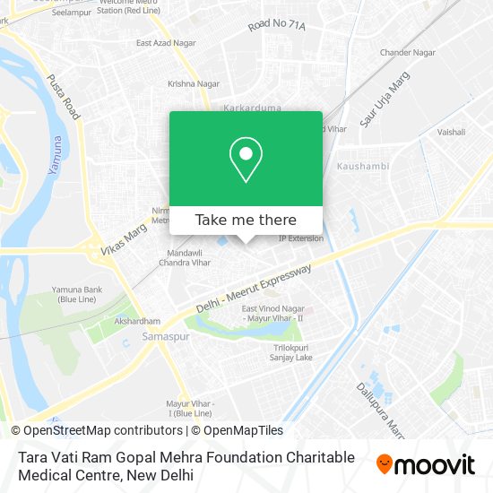 Tara Vati Ram Gopal Mehra Foundation Charitable Medical Centre map