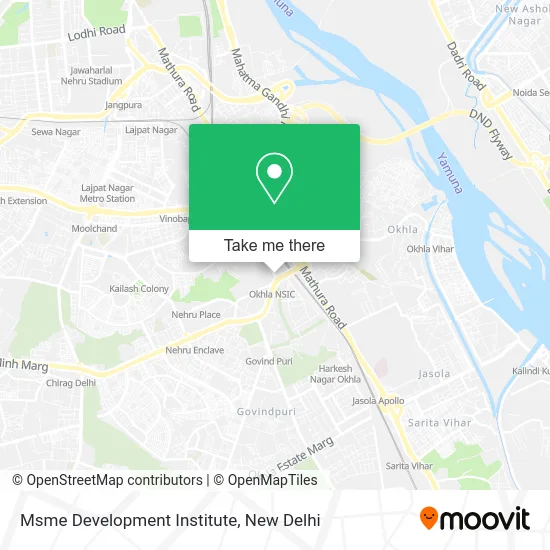 Msme Development Institute map