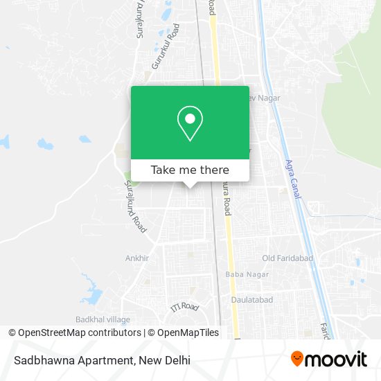 Sadbhawna Apartment map