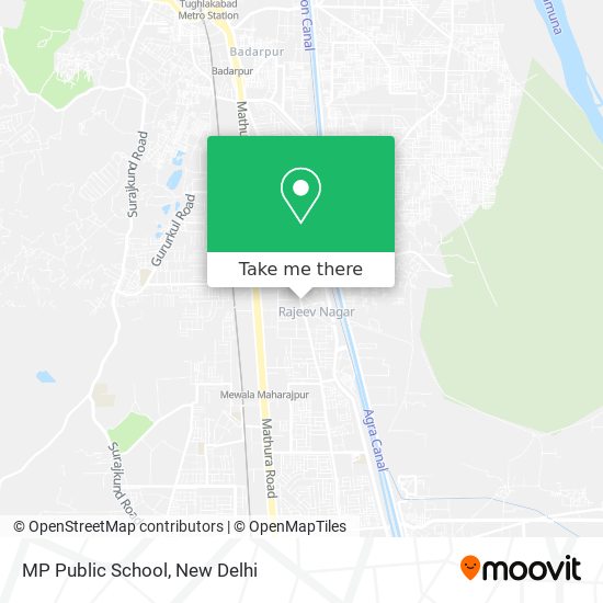 MP Public School map