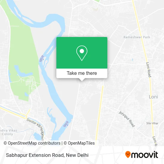 Sabhapur Extension Road map