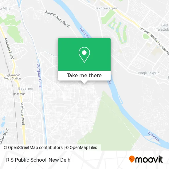 R S Public School map