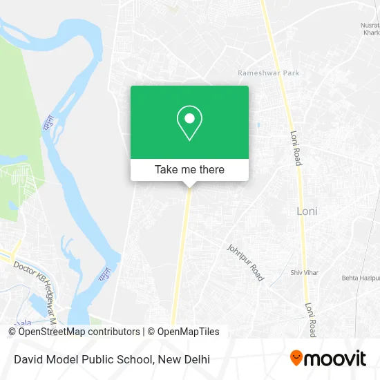 David Model Public School map