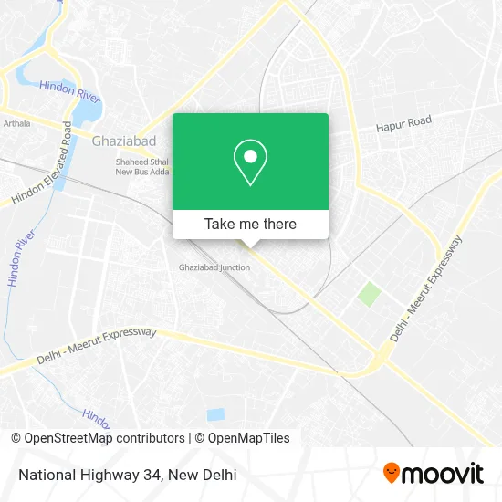 NH-34 map