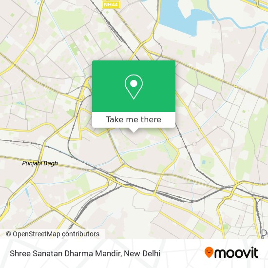 Shree Sanatan Dharma Mandir map