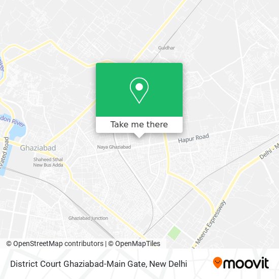 District Court Ghaziabad-Main Gate map