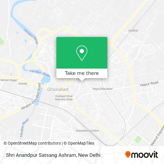 Shri Anandpur Satsang Ashram map