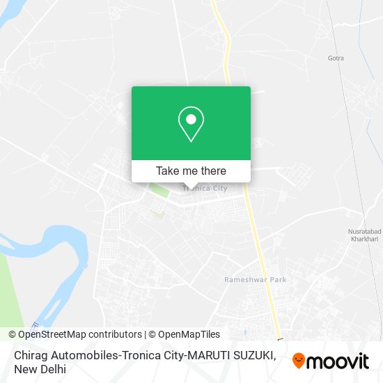 Chirag Automobiles-Tronica City-MARUTI SUZUKI map