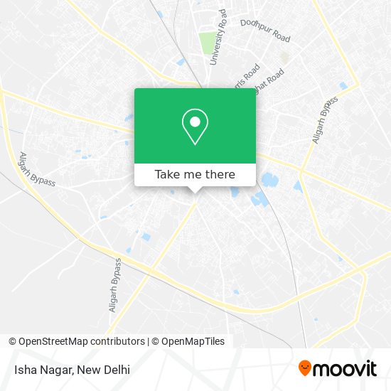 Isha Nagar map