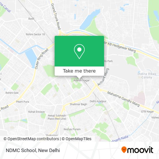 NDMC School map