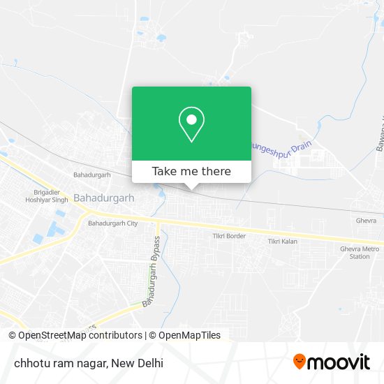 chhotu ram nagar map