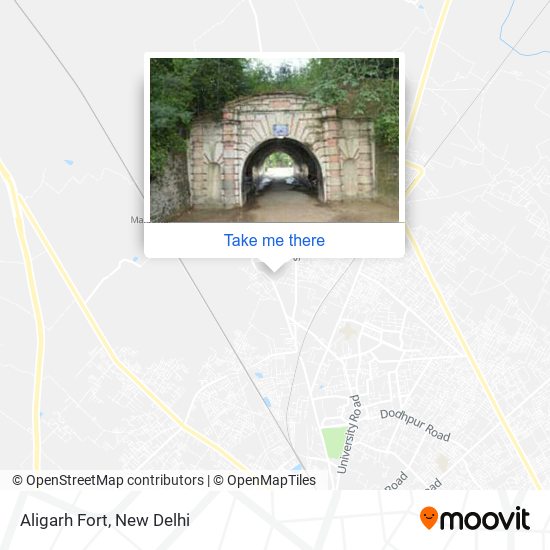 Aligarh Fort map