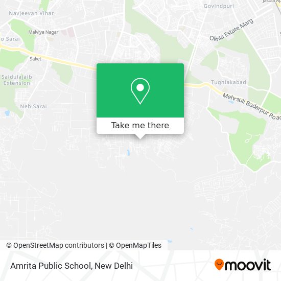 Amrita Public School map