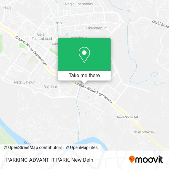 PARKING-ADVANT IT PARK map