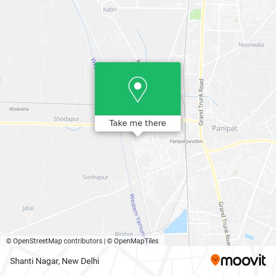 Shanti Nagar map