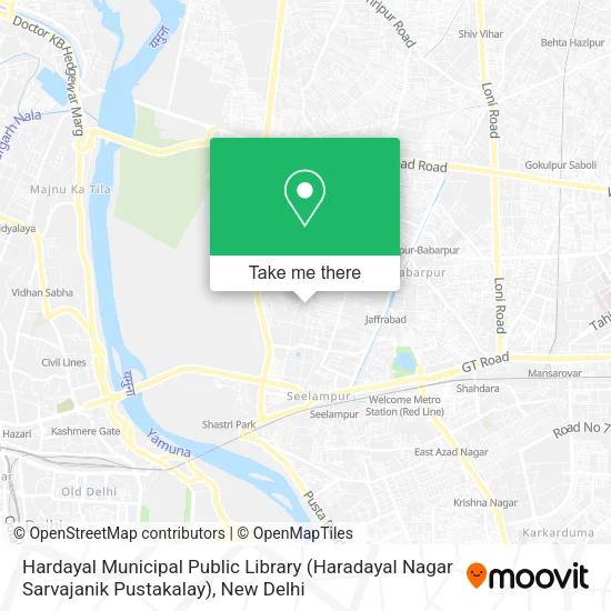 Hardayal Municipal Public Library (Haradayal Nagar Sarvajanik Pustakalay) map