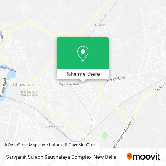 Sarvjanik Sulabh Sauchalaya Complex map