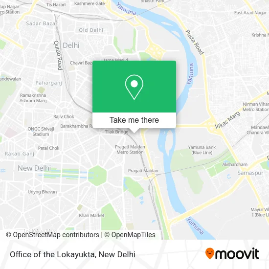 Office of the Lokayukta map