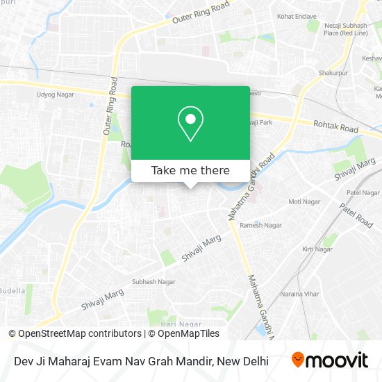 Dev Ji Maharaj Evam Nav Grah Mandir map