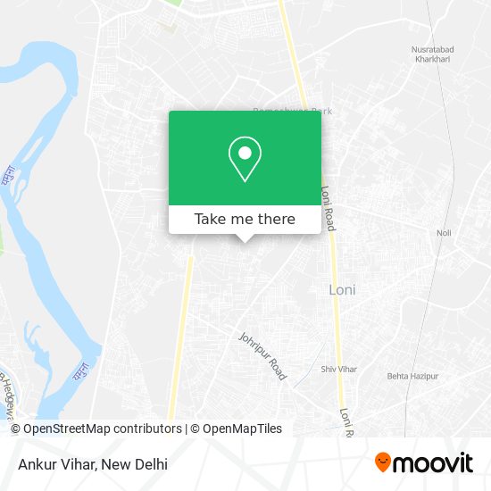 Ankur Vihar map