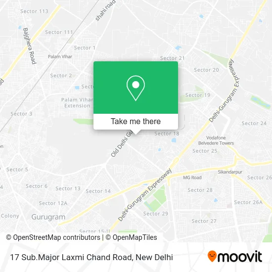 17 Sub.Major Laxmi Chand Road map