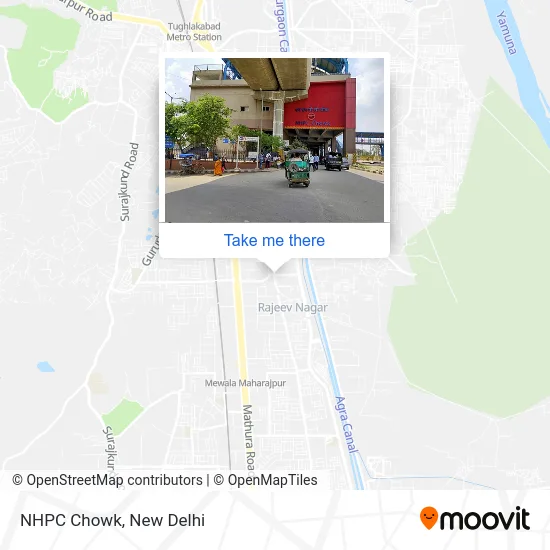 NHPC Chowk map