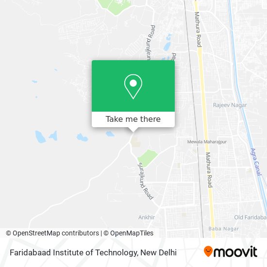 Faridabaad Institute of Technology map