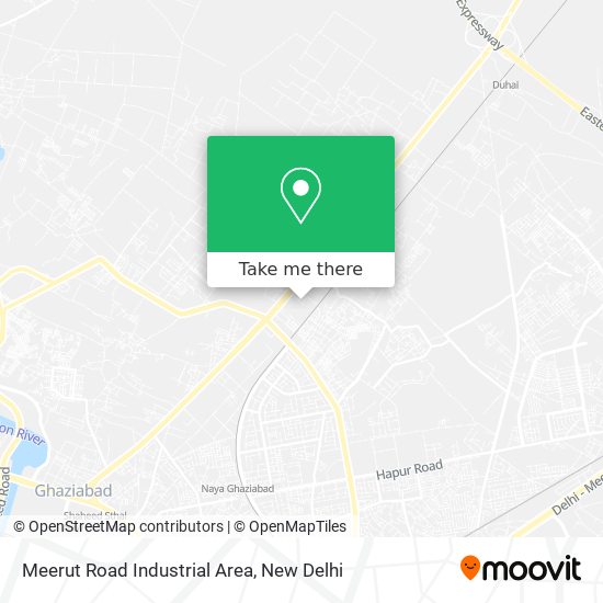 Meerut Road Industrial Area map