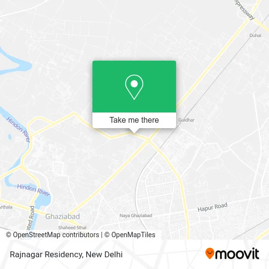 Rajnagar Residency map