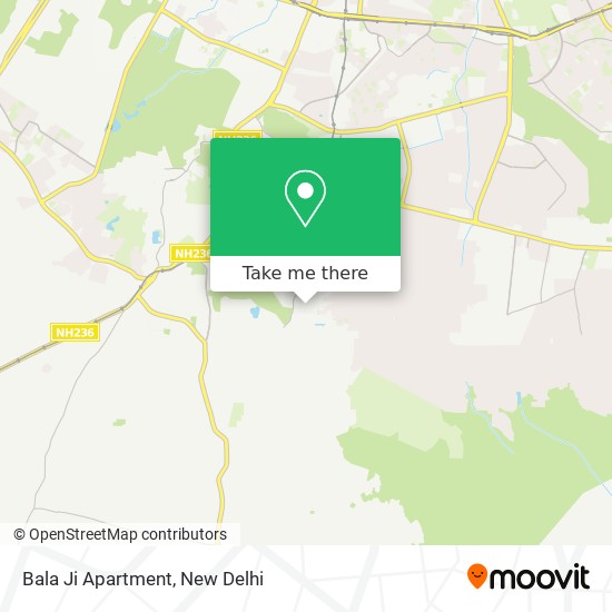 Bala Ji Apartment map