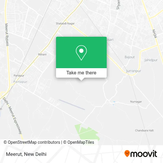 Meerut map