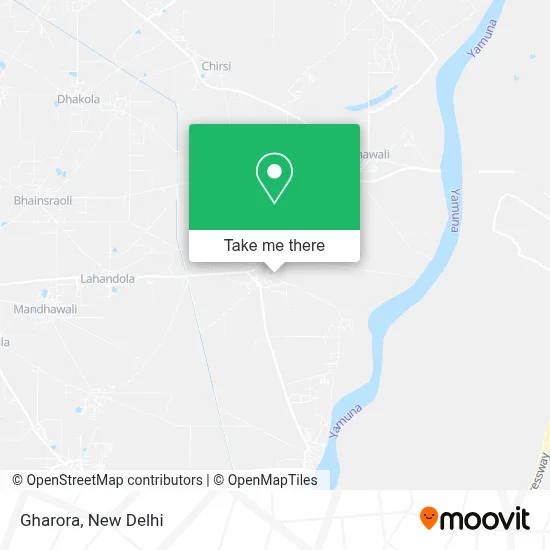 Gharora map