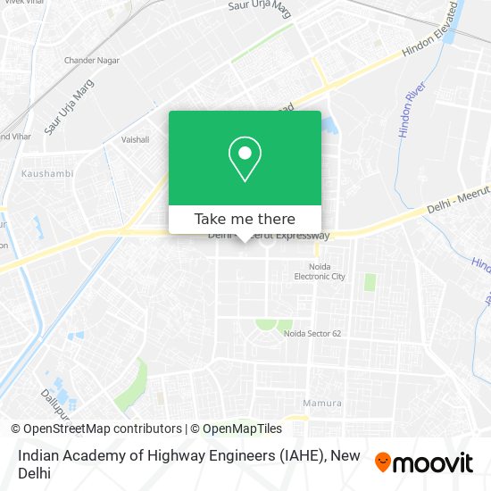 Indian Academy of Highway Engineers (IAHE) map