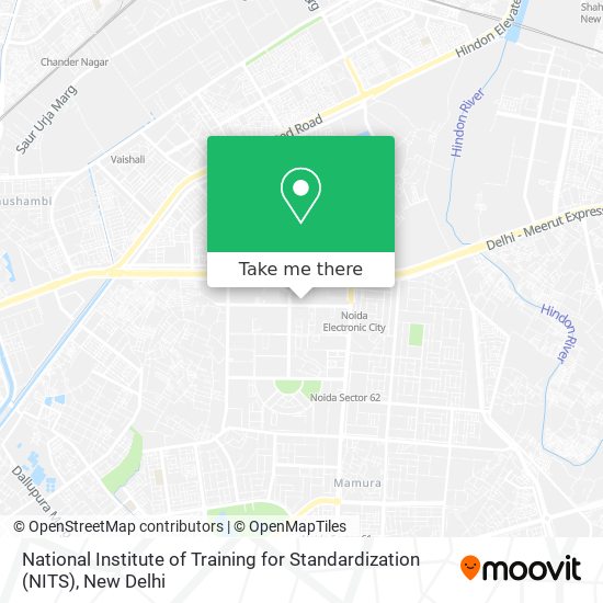National Institute of Training for Standardization (NITS) map