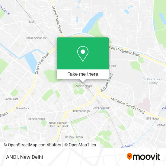 ANDI map