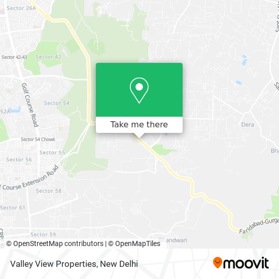 Valley View Properties map