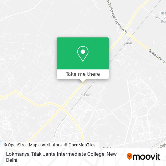 Lokmanya Tilak Janta Intermediate College map