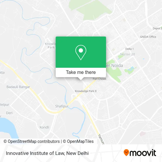 Innovative Institute of Law map