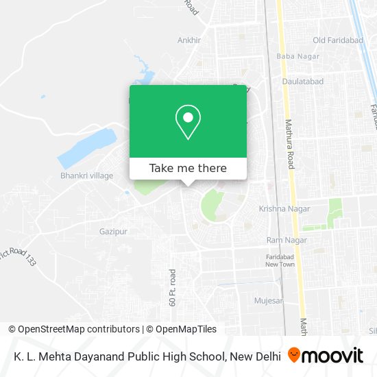 K. L. Mehta Dayanand Public High School map