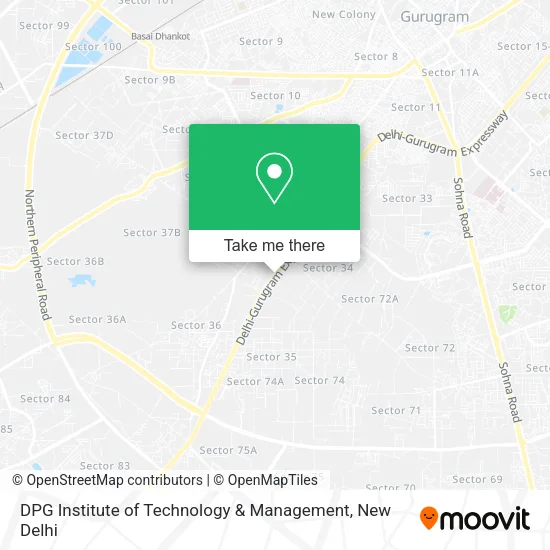 DPG Institute of Technology & Management map
