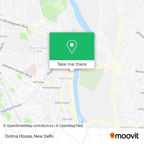 Dolma House map