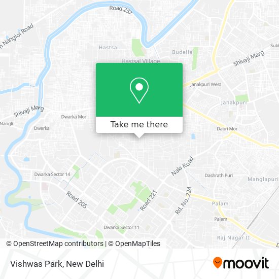 Vishwas Park map