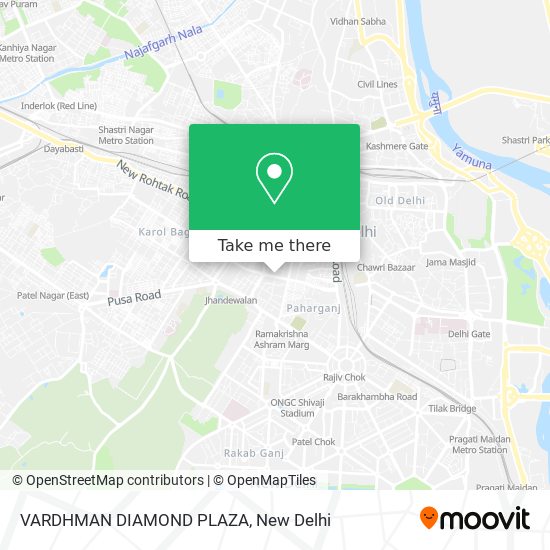 VARDHMAN DIAMOND PLAZA map