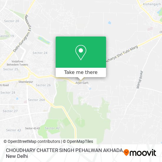 CHOUDHARY CHATTER SINGH PEHALWAN AKHADA map