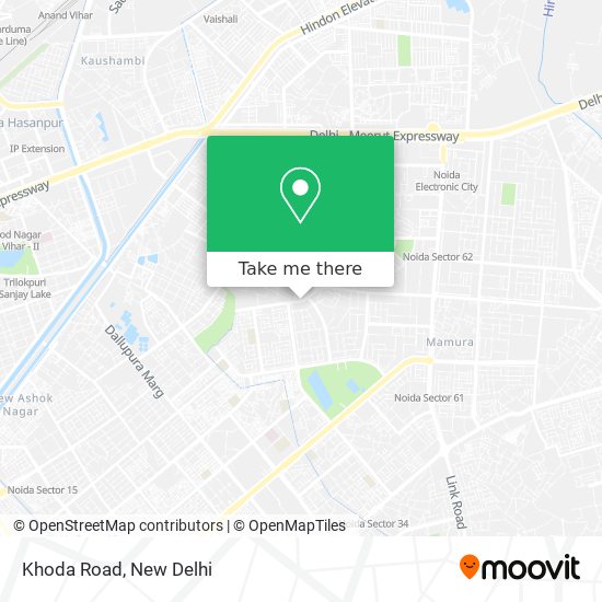 Khoda Road map