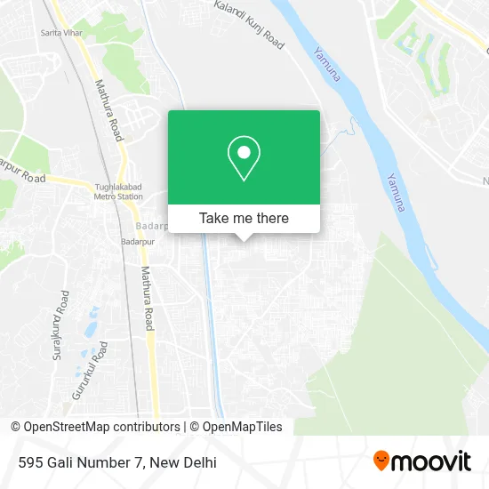 595 Gali Number 7 map