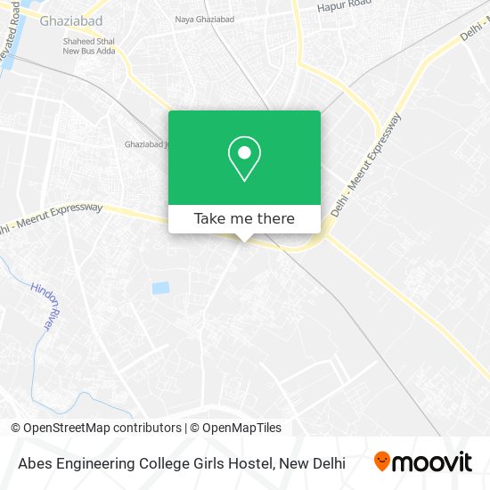 Abes Engineering College Girls Hostel map