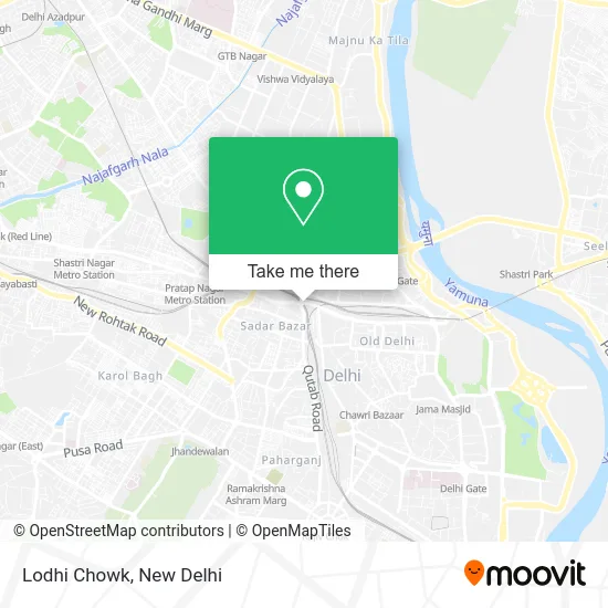 Lodhi Chowk map